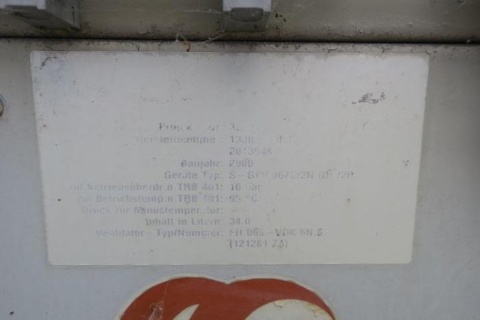 Used 2000 MAN E-2842-E - 170 KWe