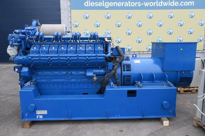 Used 1998 MWM TBG 616V16 K - 700 KWe