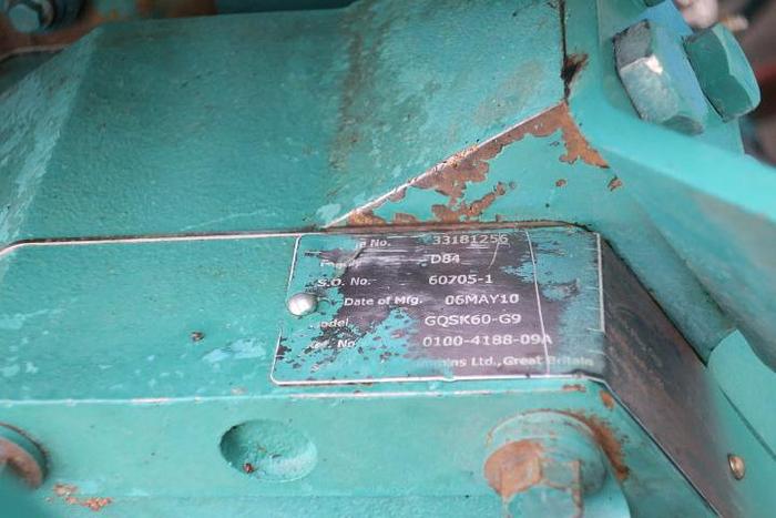 Used 2010 Cummins GQSK60G5