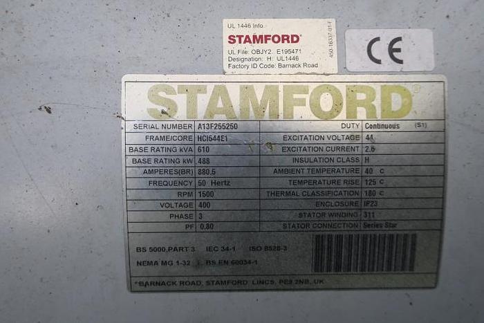 Used 2013 MAN 2842-LE322 - 400 KWe