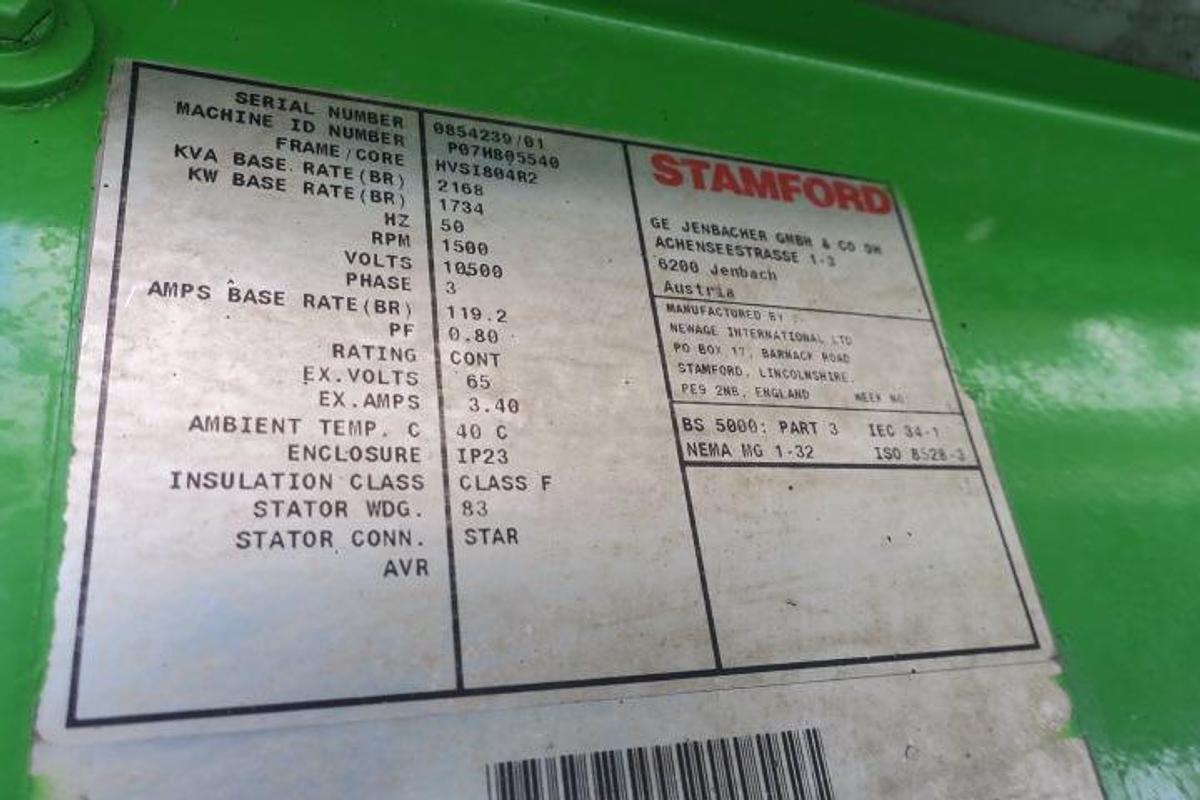 Used 2007 Jenbacher J420