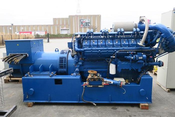 Used 1998 MWM TBG 616V16 K - 700 KWe