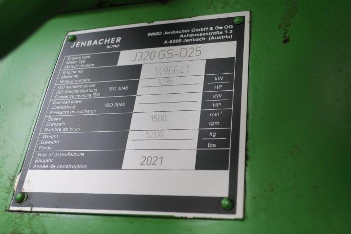 Used 2021 Jenbacher JMS320GS-B,L