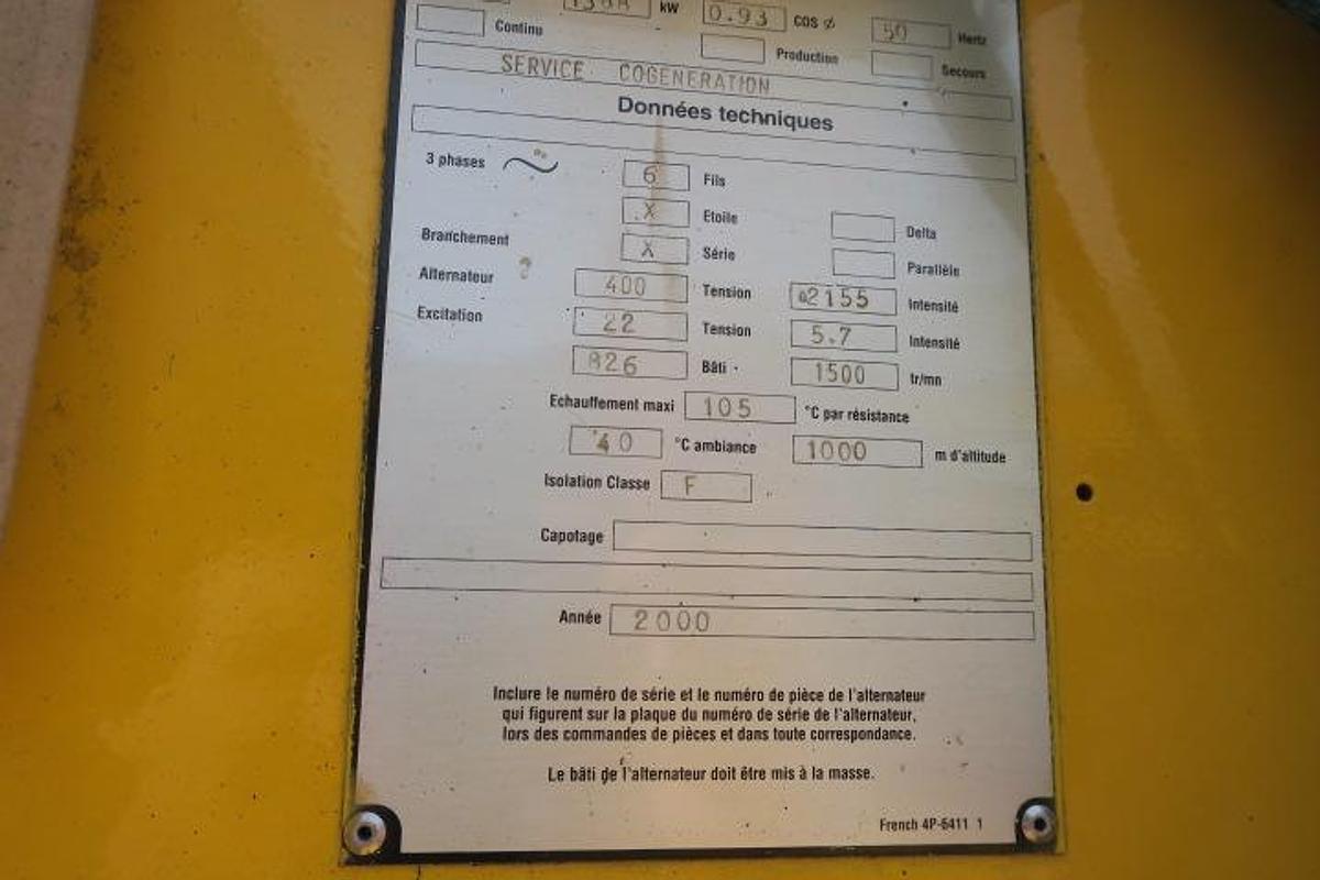 Used 2000 Caterpillar G3512A