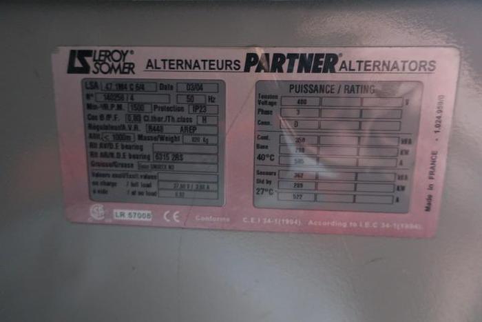 Used 2003 Scania DC12 - 350/385 KVA