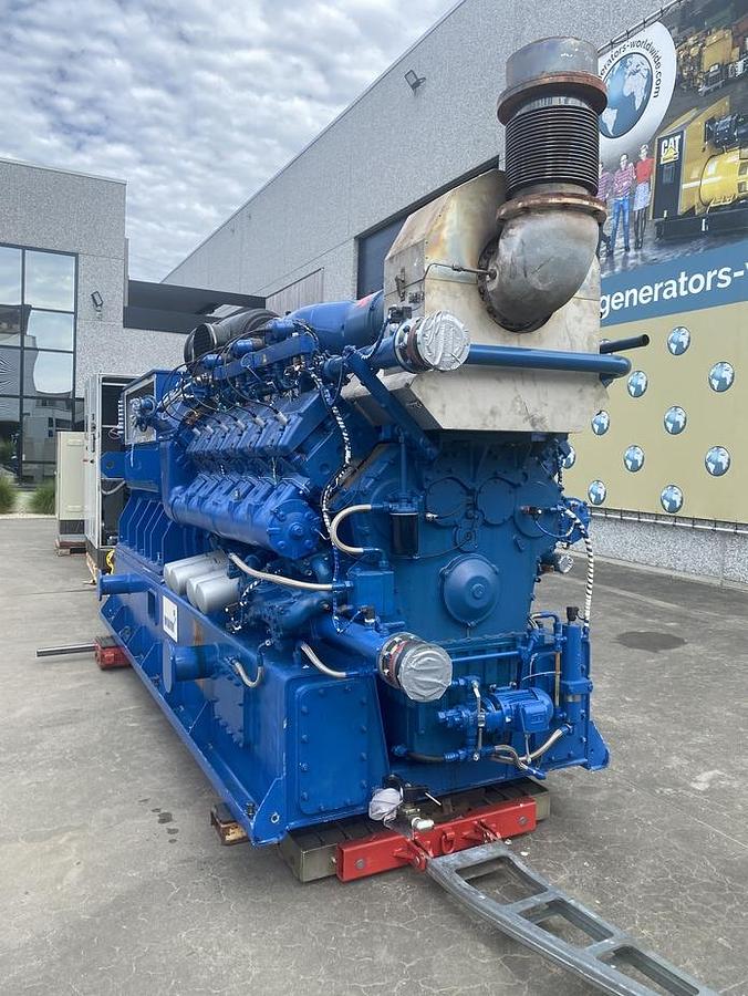 Used 2015 MWM TCG2020V12 - 1000 KWe