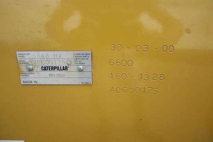 Used 2000 Caterpillar 3512B - 1875/2062 KVA