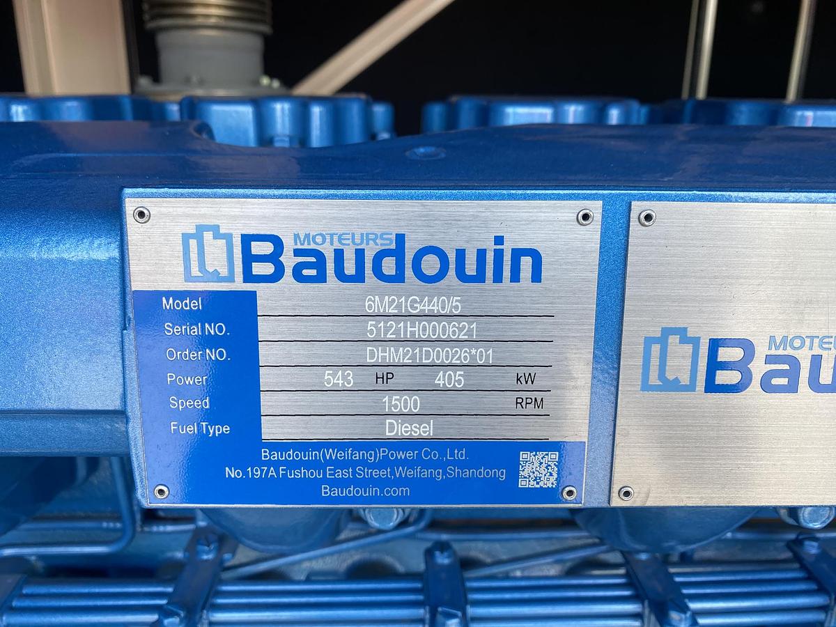 Used 2022 Baudouin TJ443BD - 402/443 KVA