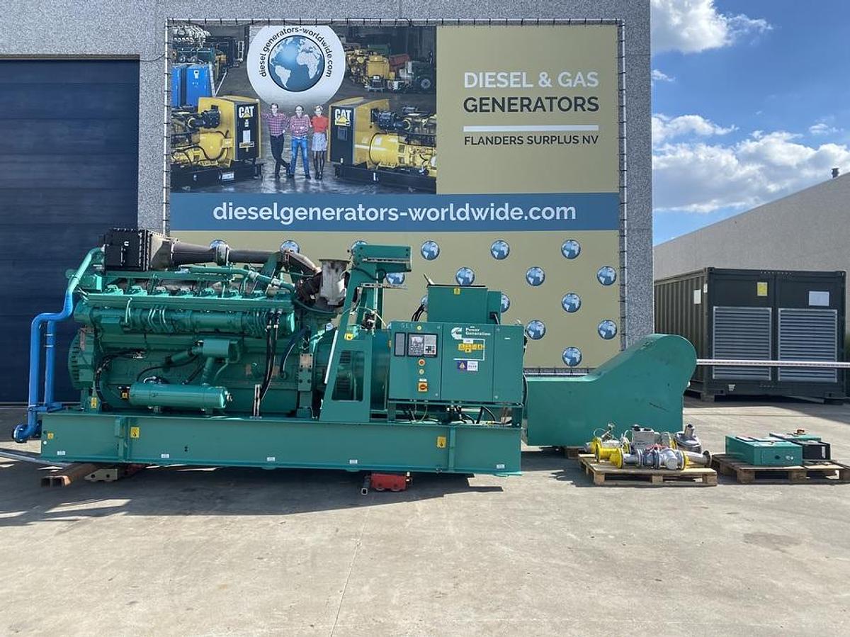 Used 2016 Cummins GQSK60-G10 - 1400 KWe