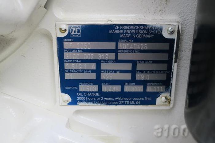 Used 2016 MAN D2862 LE 431 - 750 HP