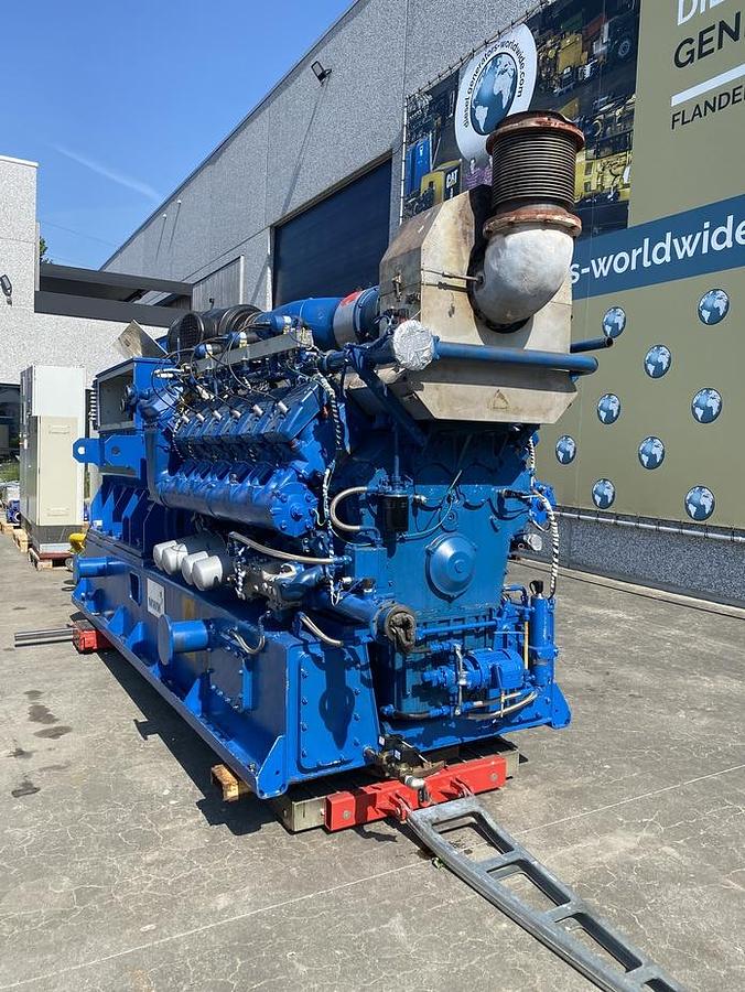 Used 2015 MWM TCG2020V12 - 1000 KWe