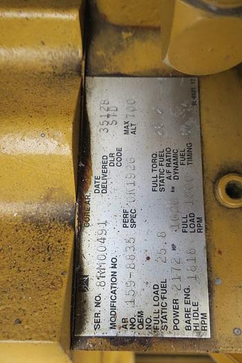 Used 2000 Caterpillar 3512B - 1875/2062 KVA