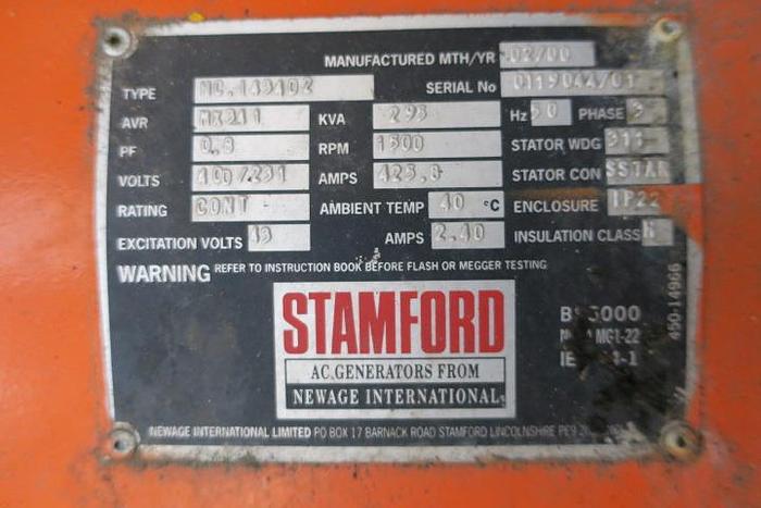 Used 2000 MAN E-2842-E - 170 KWe