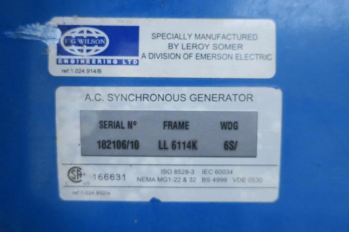 Used 2014 Perkins 2806TAG1 - 650/700 KVA