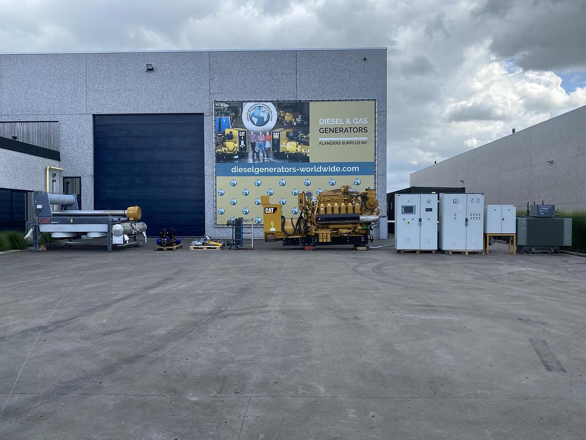 Used 2012 Caterpillar G3512E - 1000 KWe