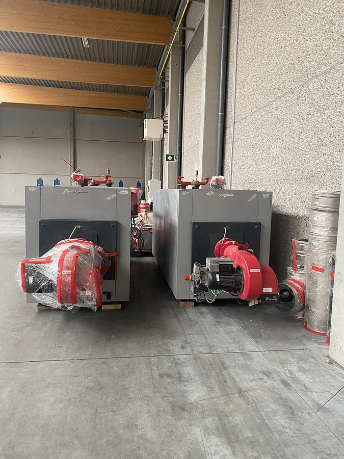Used Viessmann steam boiler
