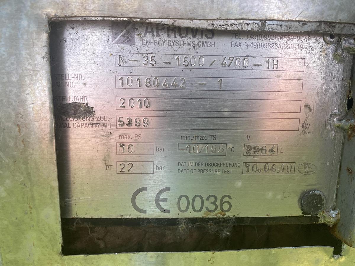 Used EXHAUST GAS HEAT EXCHANGER APROVIS