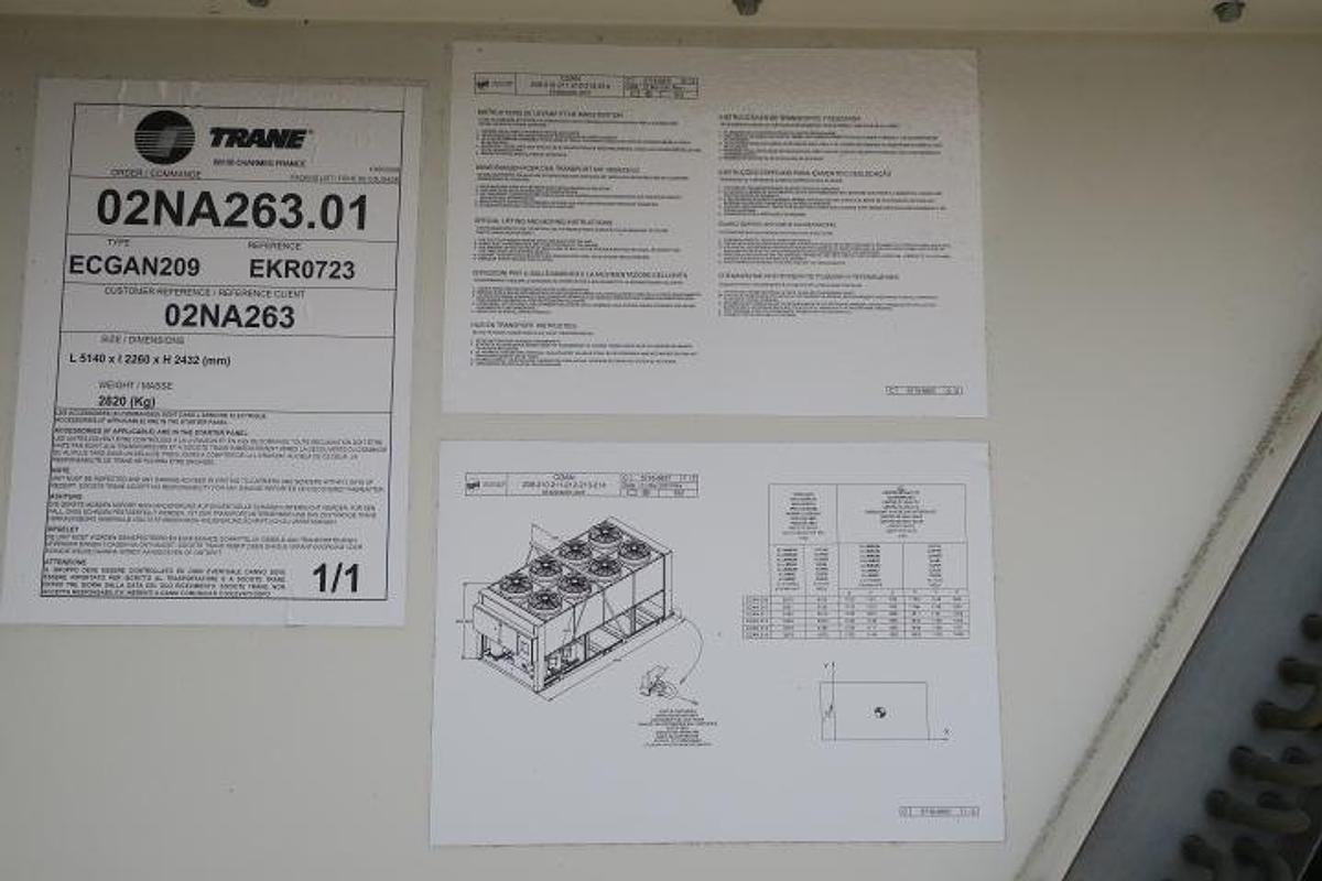 Used 2008 Trane CGAN209