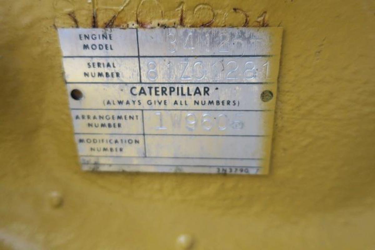 Used Caterpillar 3412 - 519/570 KVA