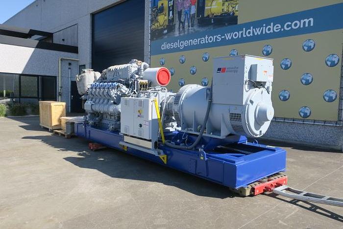 Unused 2020 MTU 12V4000 L64FNER - 1506 KWe