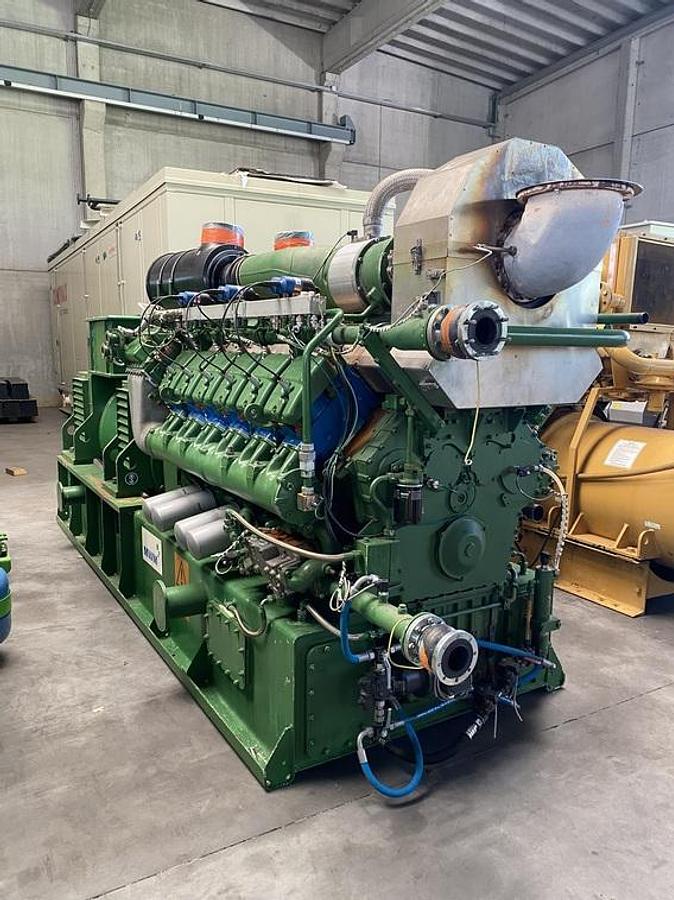 Used 2012 MWM TCG2020V12 - 1200 KWe