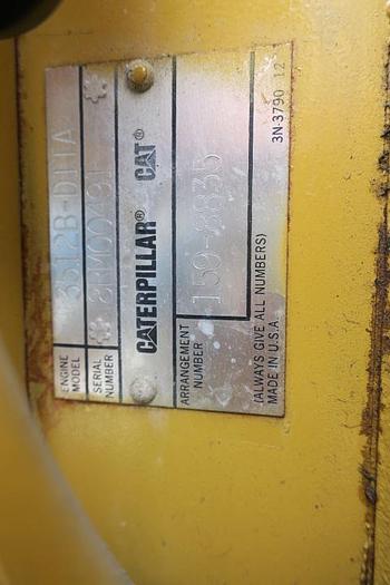 Used 2000 Caterpillar 3512B - 1875/2062 KVA
