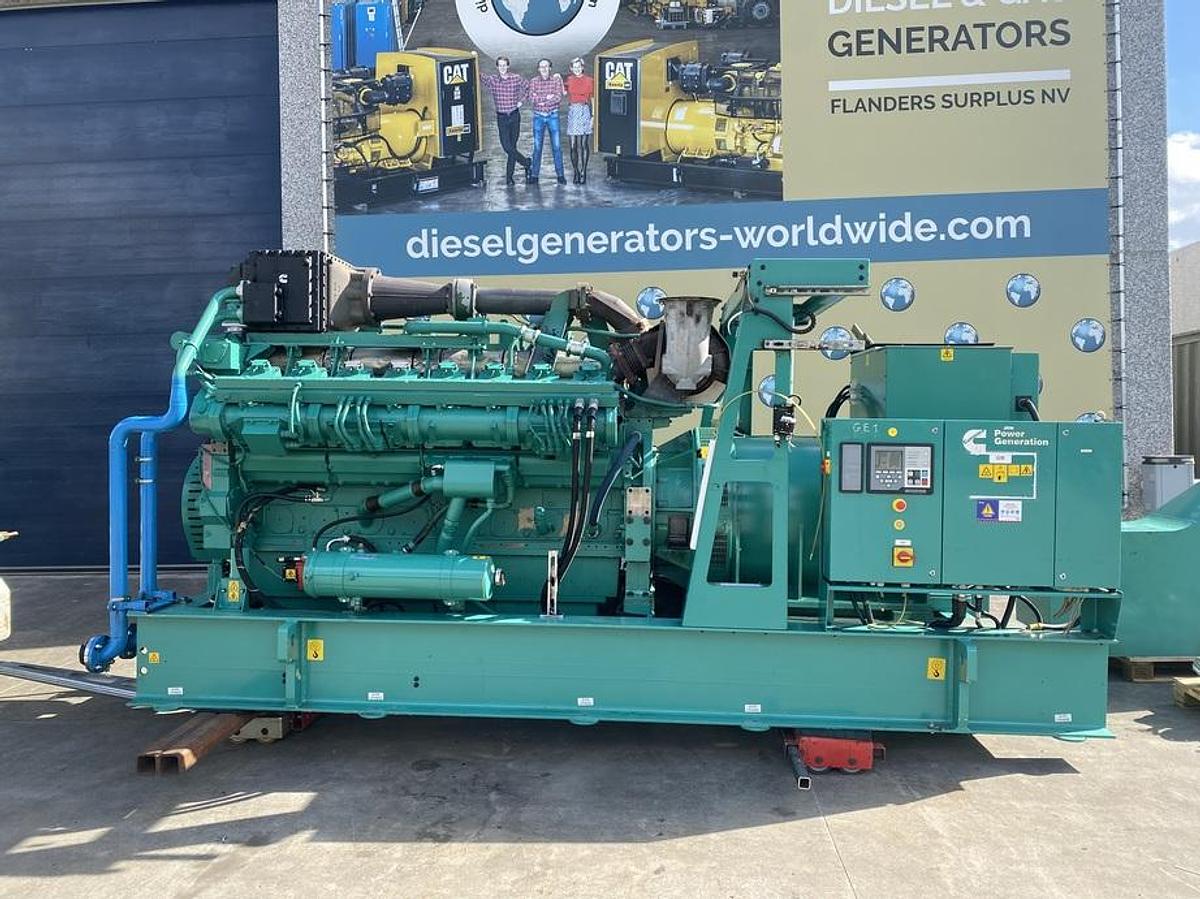 Used 2016 Cummins GQSK60-G10 - 1400 KWe
