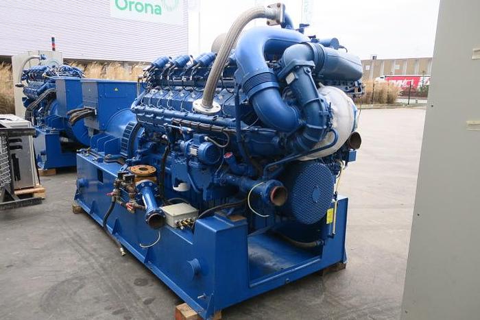 Used 1998 MWM TBG 616V16 K - 700 KWe
