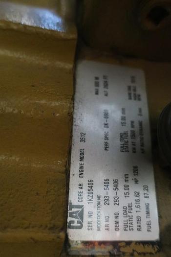 Used 2014 Caterpillar 3512