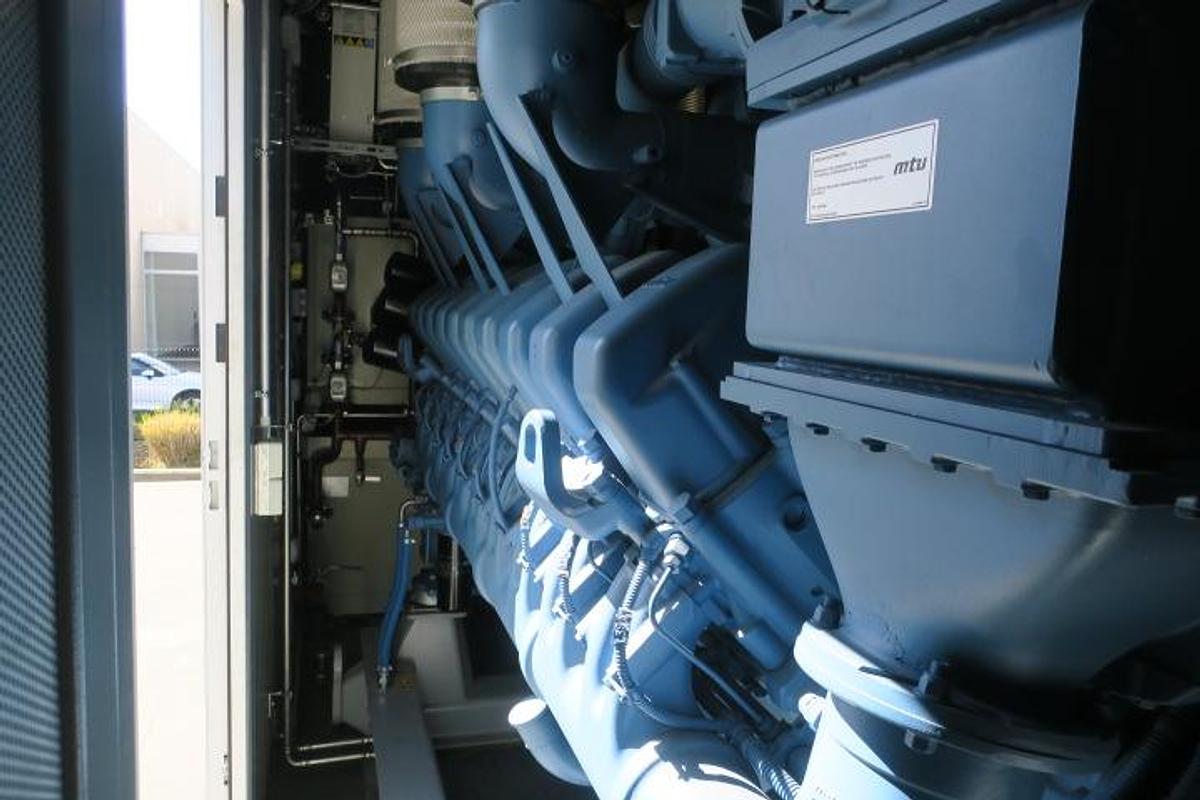 Used 2017 MTU 20V4000G23 - 2500 KVA