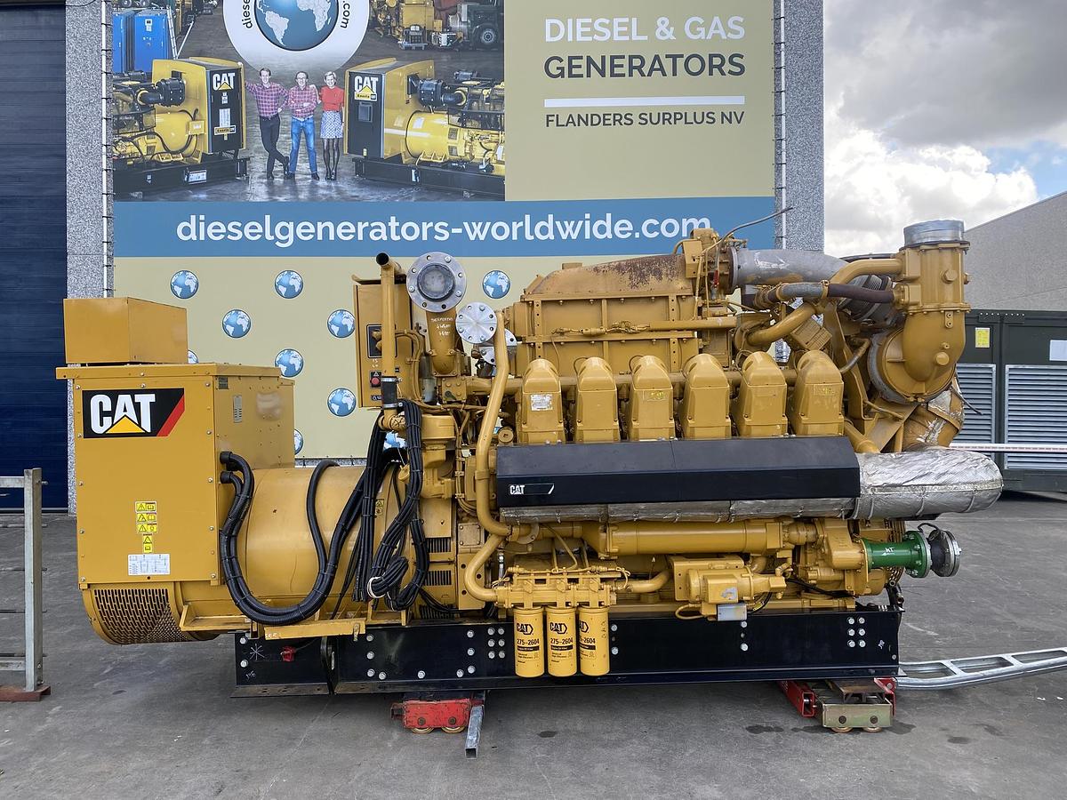 Used 2012 Caterpillar G3512E - 1000 KWe