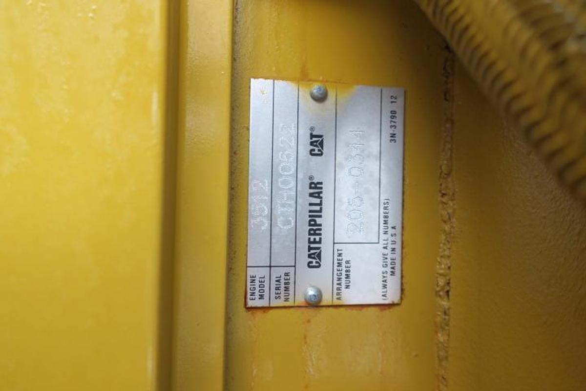 Used 2008 Caterpillar 3512B-HD