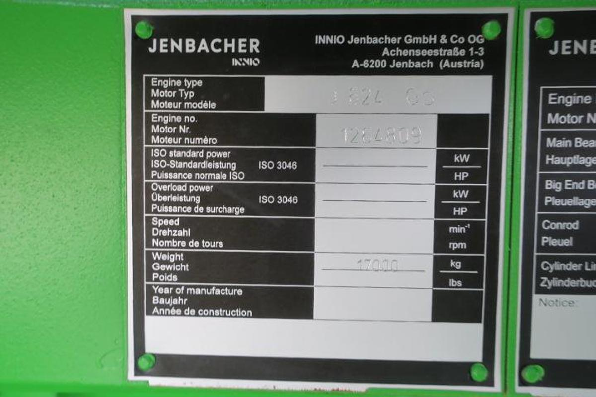 Used 2024 Jenbacher JMS624GS-NLC