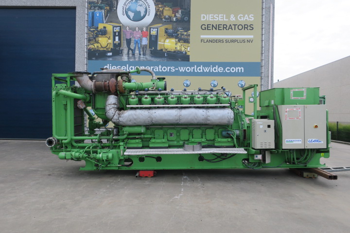 Used 1998 Jenbacher J616SGSC01 - 1942 KWe
