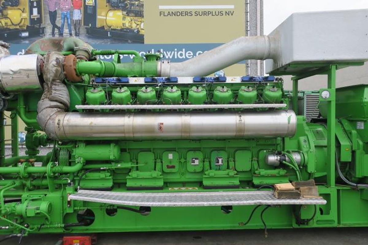 Refurbished 2012 Jenbacher J616SGSC02 - 2000 KWe