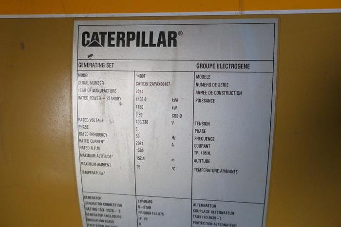 Used 2014 Caterpillar 3512