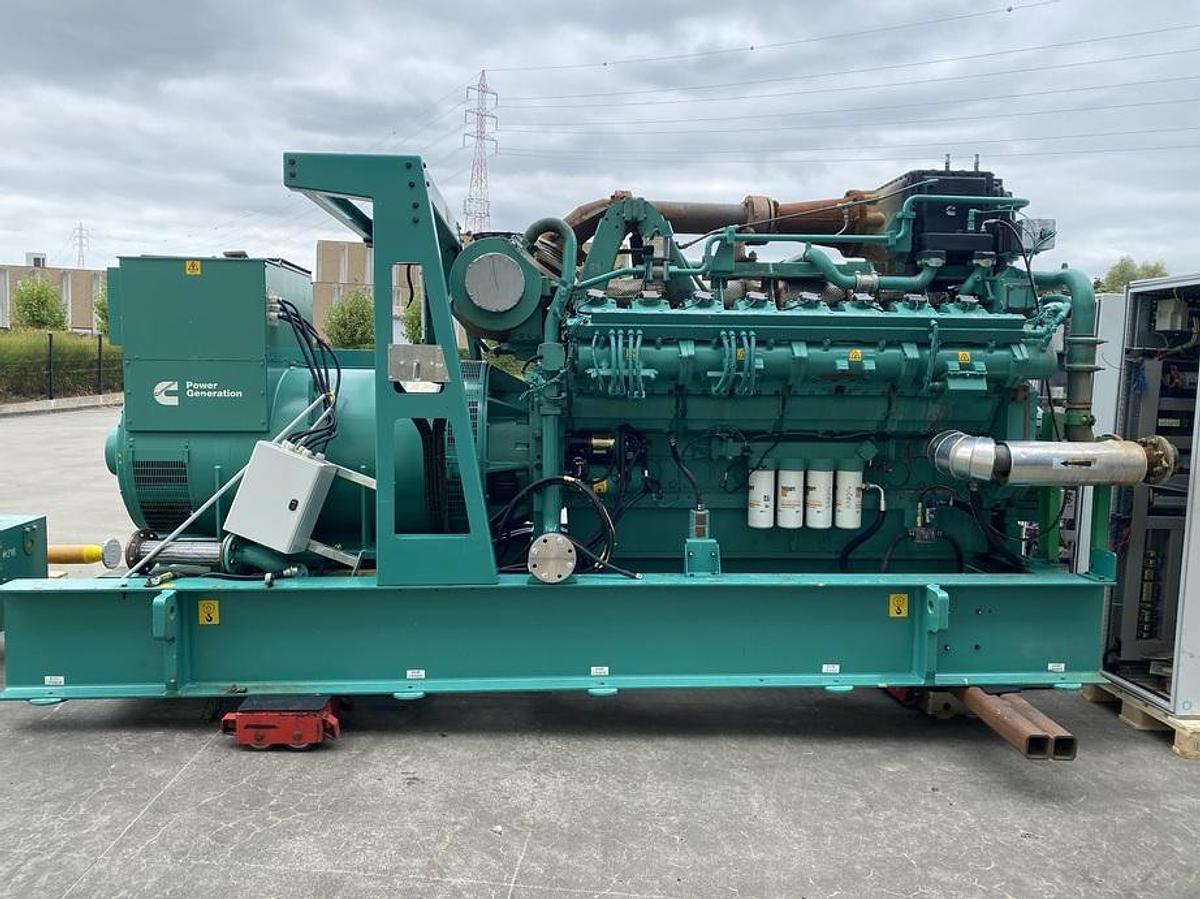 Used 2011 Cummins GQSK60-G9 - 1400 KWe