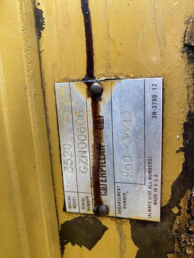 Used 2007 Caterpillar G3520C - 1993 KWe
