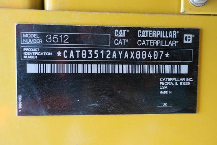 Used 2014 Caterpillar 3512