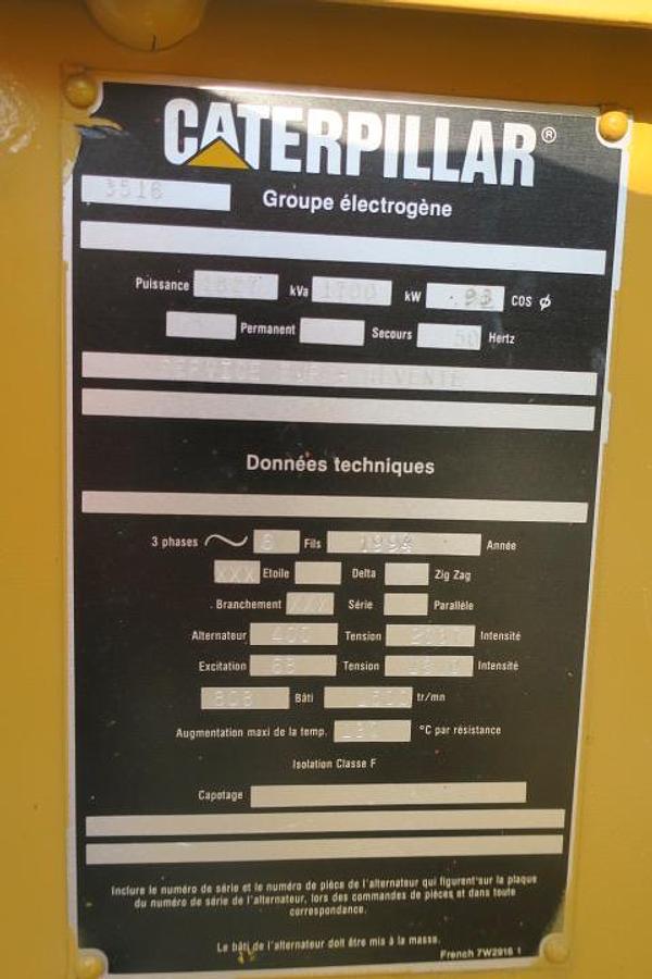 Used 1994 Caterpillar 3516