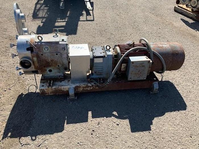 Used Waukesha Model 220 Positive Displacement Pump 