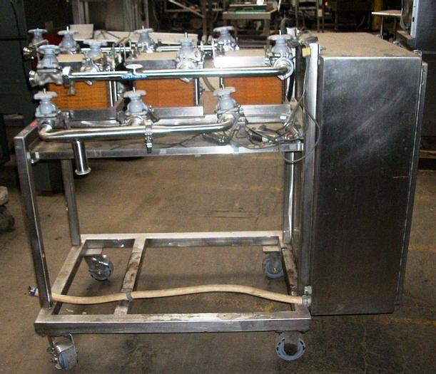 Used Filter, Press, Millipore, S/st, Plates #S741755