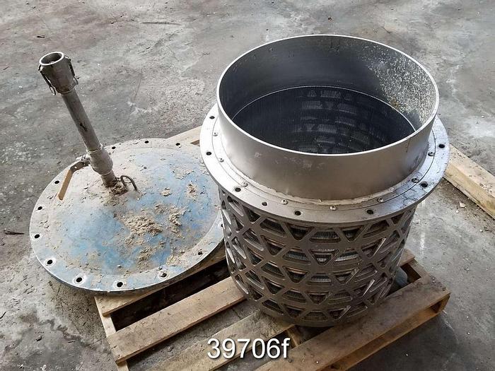 Used Bird M-400 Pressure Screen with Gladiator HC Rotor #39706