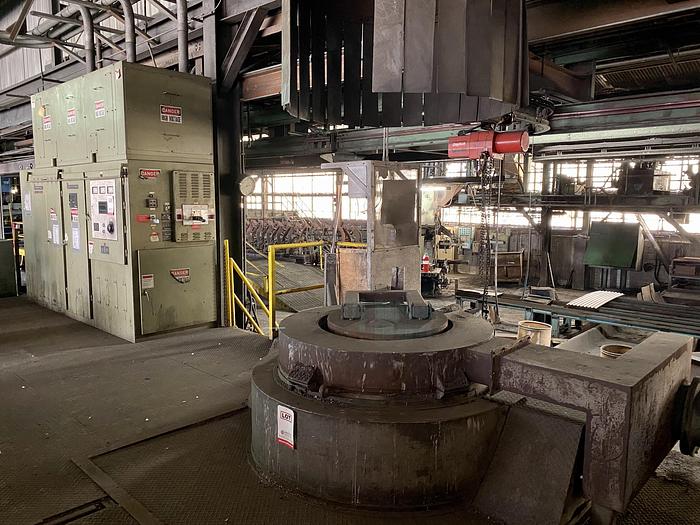 Used INDUCTOTHERM VIP POWER TRAK 1250-CR INDUCTION MELTING FURNACE( On Hold)