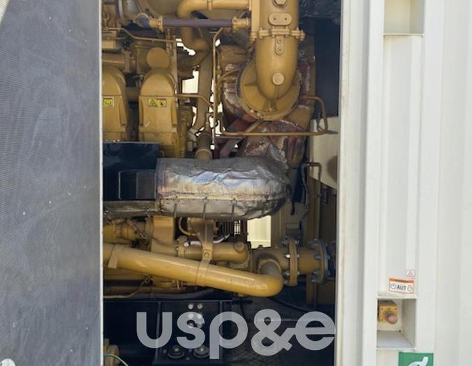 Used 1.4 MW 2014 Used Caterpillar XQ1475G Natural Gas Generator Set