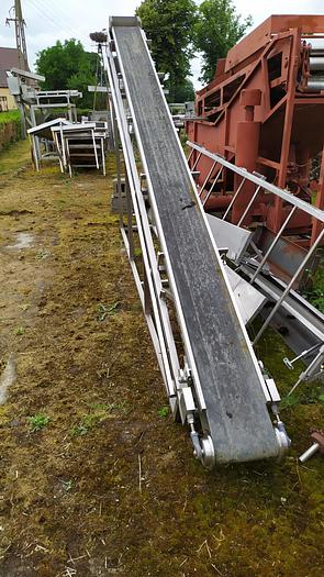 Used Przenośnik taśmowy skośny 45°