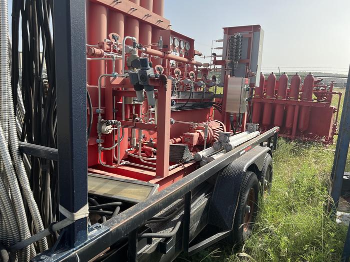 Used Koomey  Trailer mounted closing unit