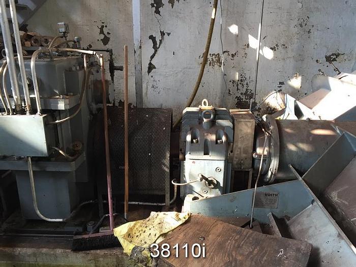 Used (3) Voith 1.206 MW Hydro Turbines with Westinghouse Induction Generators #38110