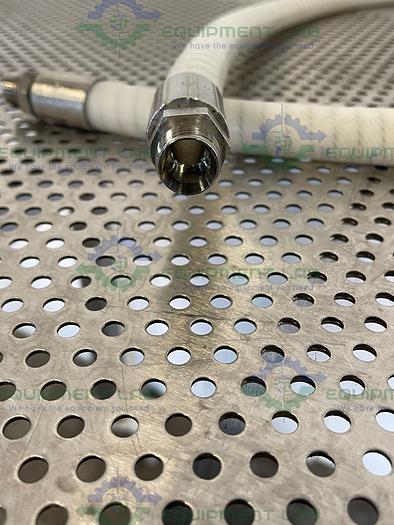 Used Saint Gobain  STHT-W-0500 60" Silicone Hose w/ 1/2" Threaded Fitting