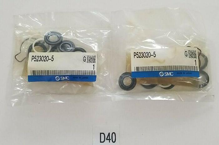 *NEW IN SEALED BAGS* LOT OF 2 SMC P523020-5 Seal Kit + Warranty & Free Shipping!